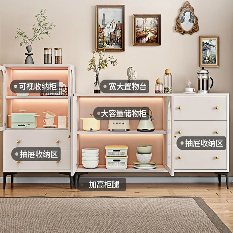 Открытые шкафы мебельная витрина во французском стиле многофункциональный