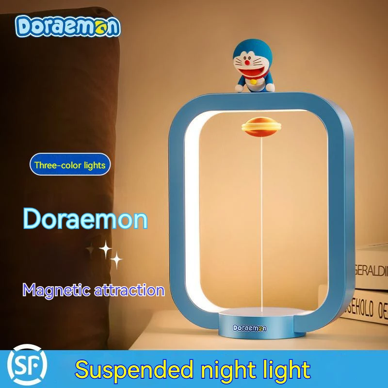 

Ночсветильник Doraemon с большим медведем ручной работы, креативный прибор для кошек Jingdang, периферийные украшения для кошек, подарки на день ро...
