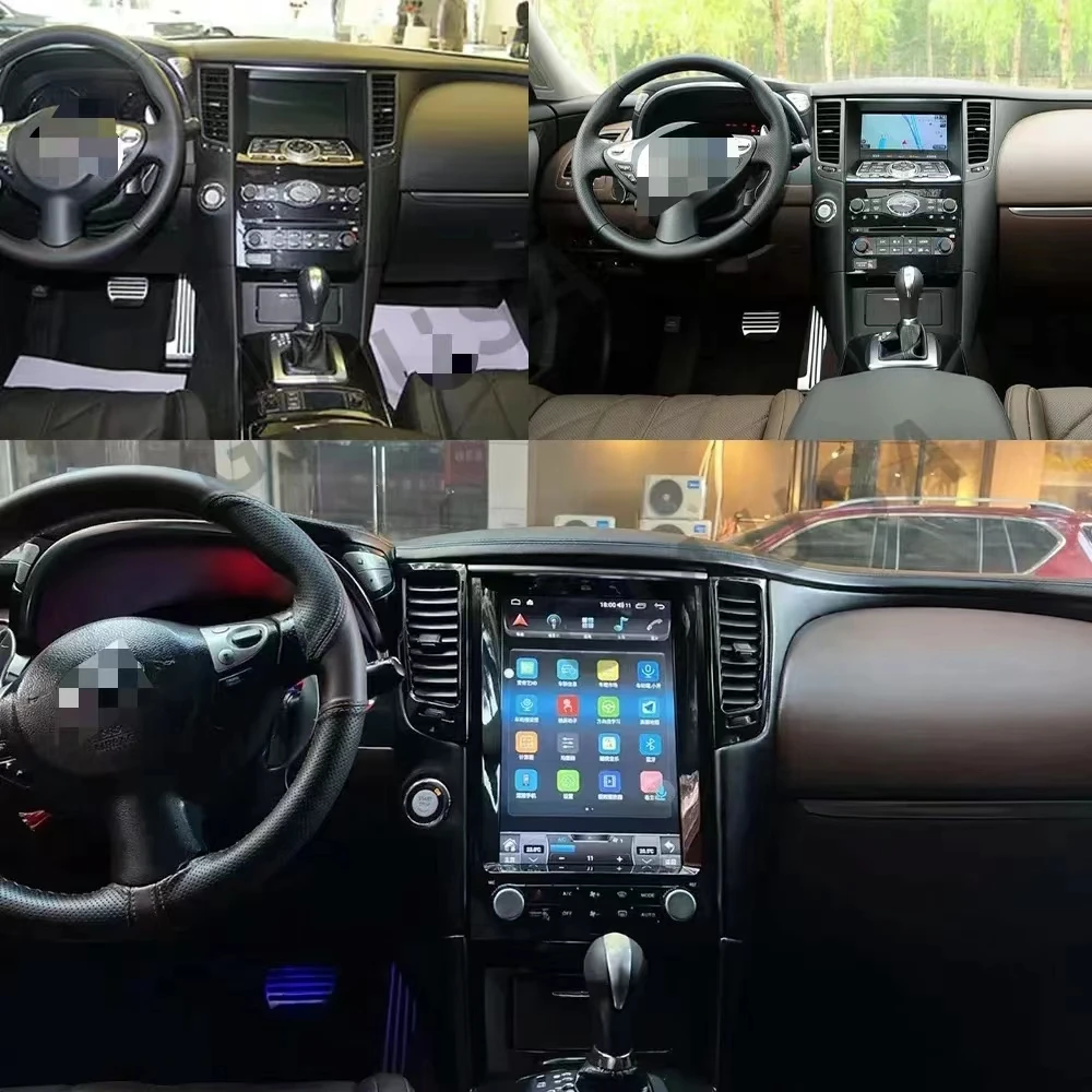 Ips Scherm Auto Gps Carplay Voor Infiniti FX30 FX35 FX37 FX50 2009 2016 QX70 Стерео Android 11 Автоматический