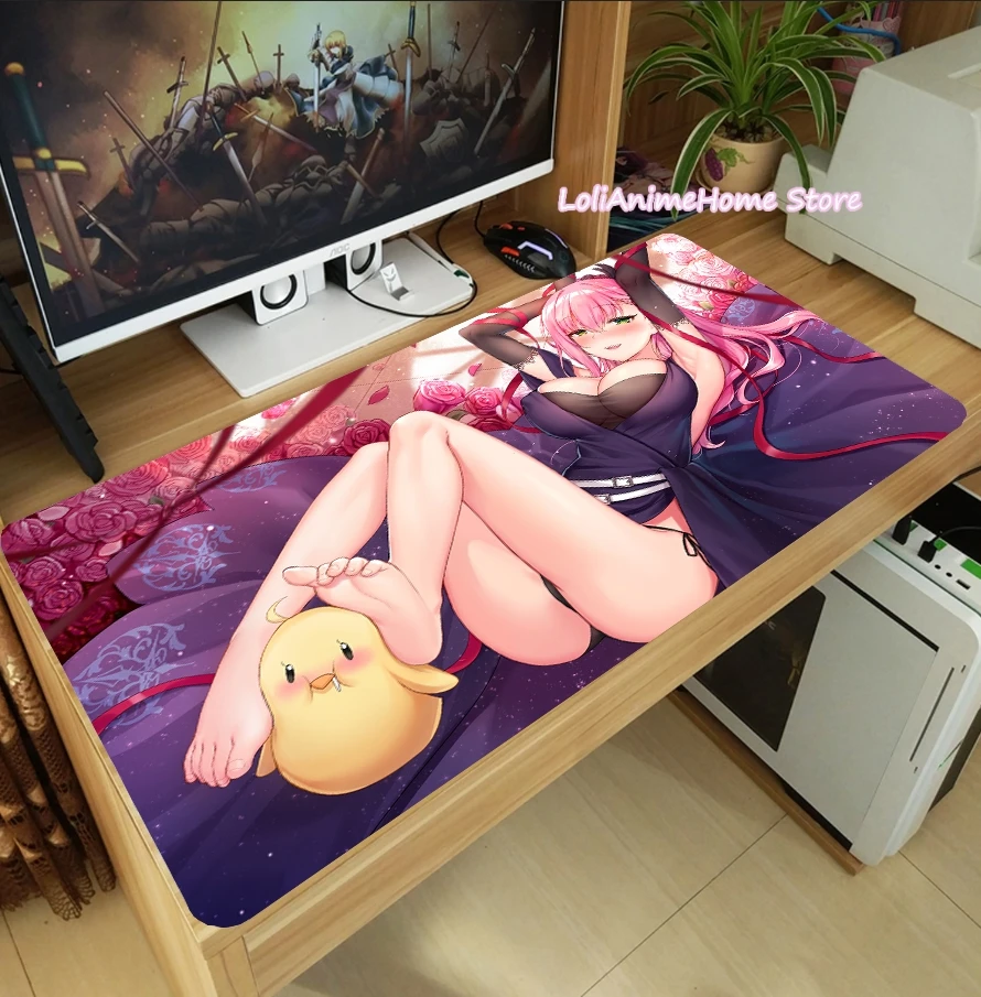 

Anime Azur Lane USS Memphis Mouse Pad Thicken Laptop Gaming Mice Mat Table Keyboard Mat Playmat Cosplay Otaku Christmas Gift