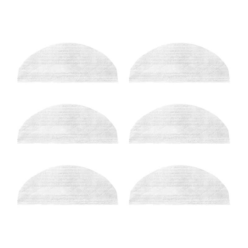 

6 Pcs Household Cleaning Spare Parts For Eufy Robovac Replacement Disposable Mopping Cloths Robovac X8 Series Accessory