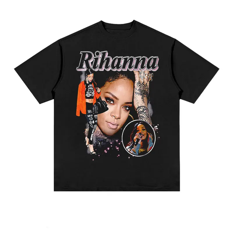 

Men Women Hip Hop Tshirt Vintage Style Tees Fashion Popularity Graphic T-shirt Female Clothing Ladies Blouse Y2k Tops Streetwear