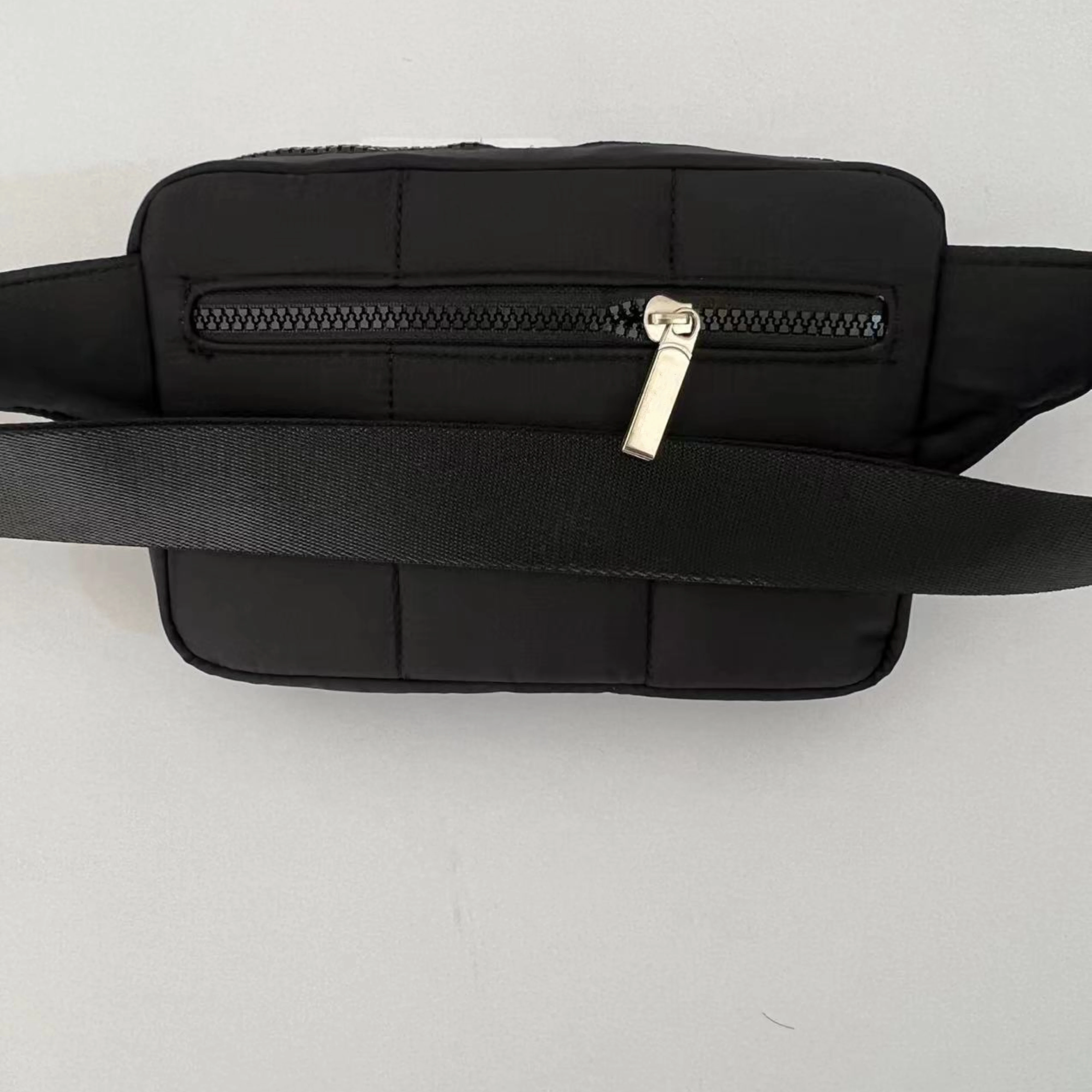 NWT Luluwomen Quilted Grid Belt Bag 1.5L Water-Repellent Fabric Sports Running Fitness Bag Outdoor Sports Leisure Crossbody Bag