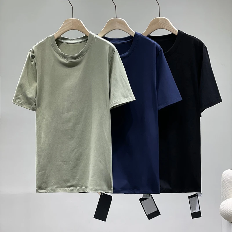 

T Shirts Men Women Cotton Short Sleeve Solid Male Female Fashion Tees O-Neck Summer Print Harajuku 0069-4