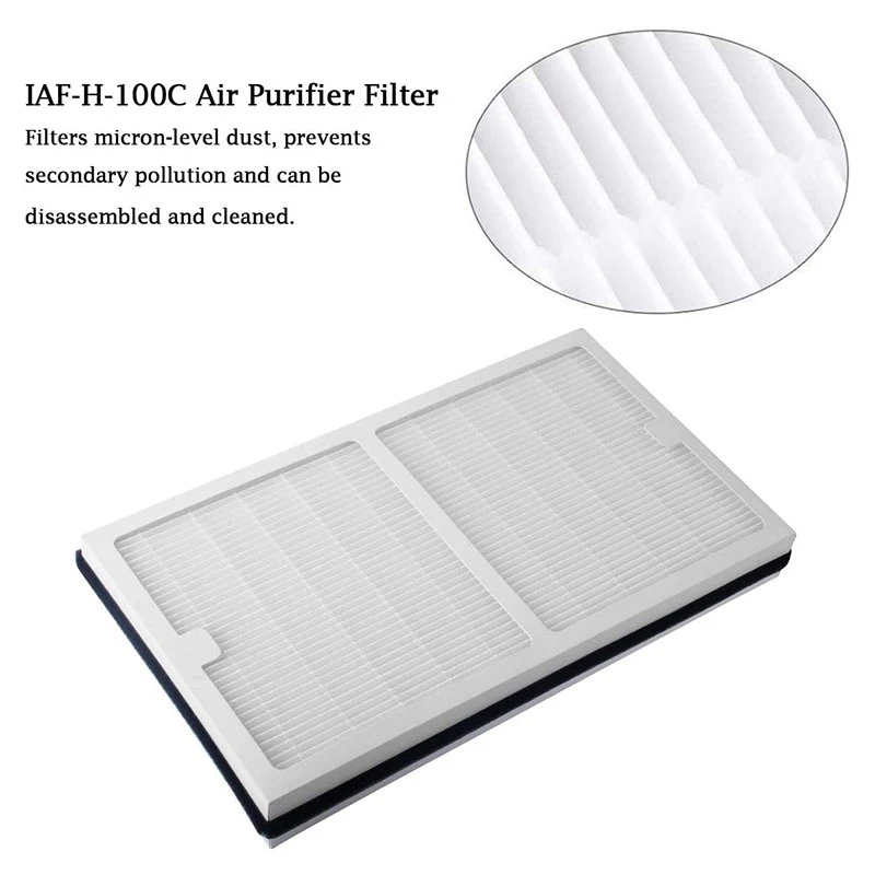 IAF-H-100C Фильтр для очистки воздуха C Idylis IAP-10-200 IAP-10-280 — 2 фильтра HEPA и угольных