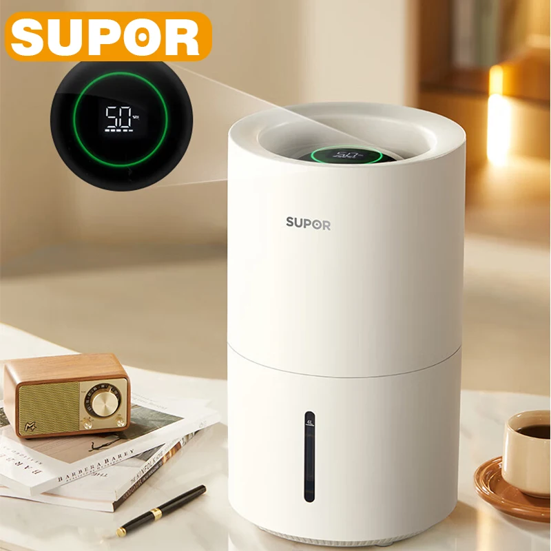 SUPOR 4л емкость без тумана увлажнитель воздуха настольный бесшумный контроллер