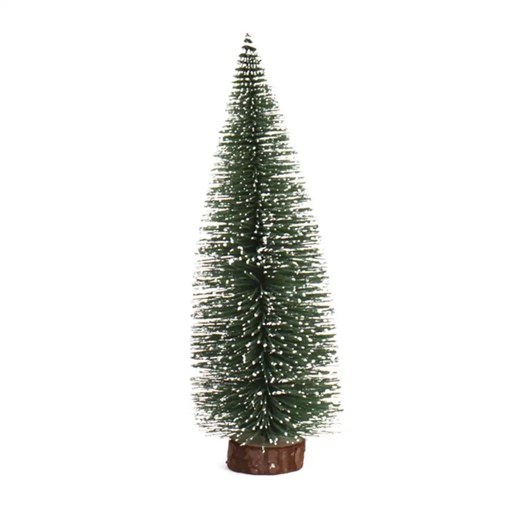 

Mini Pine Christmas Tree Artificial Tabletop Decorations Festival Plastic Christmas Trees 2021 New Year Decorations
