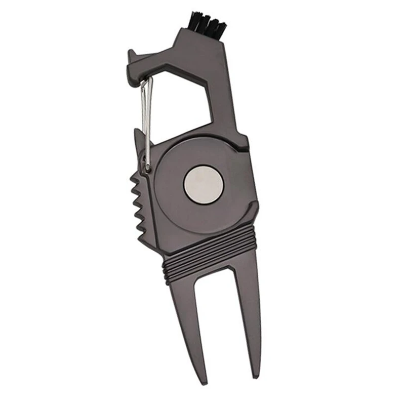

Golf Divot Tool and Ball Marker - Golf Gifts for Men - Golf Divot Repair Tool with Brush - Golf Accessories