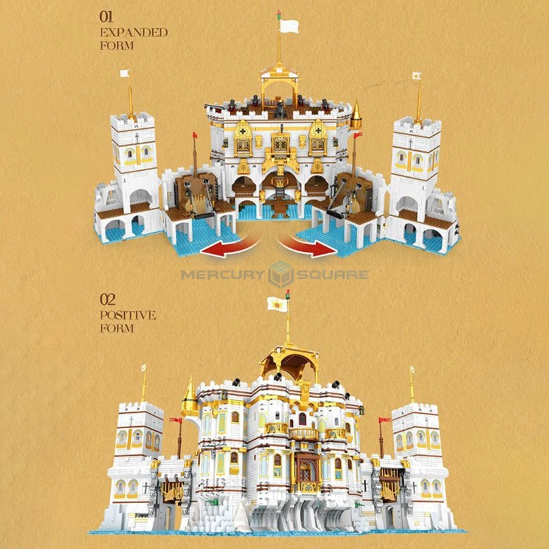 Конструктор Королевский залив inhaw 4168 шт