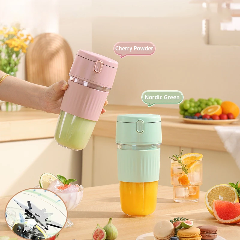 NEW Mini Portable Blender Electric Fruit Juicer Smoothie Ora