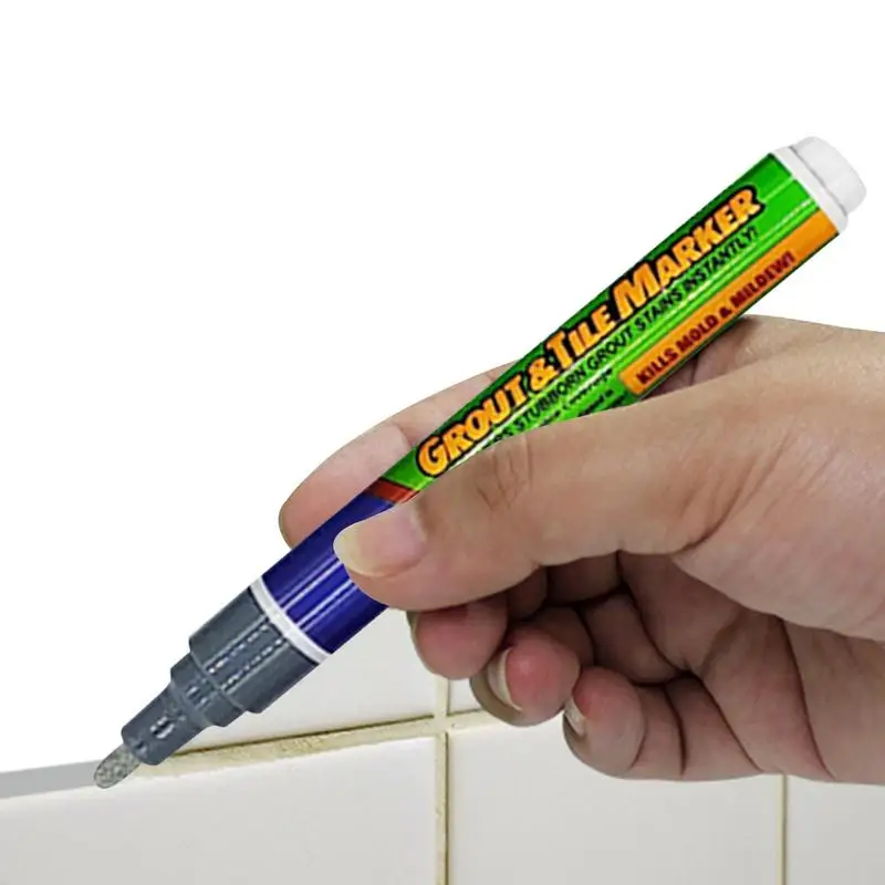 

Waterproof Tile Gap Filler Pen For Grout Restorer Decontamination Seam Repair Bathroom Floor Seam Paint Construction Tools