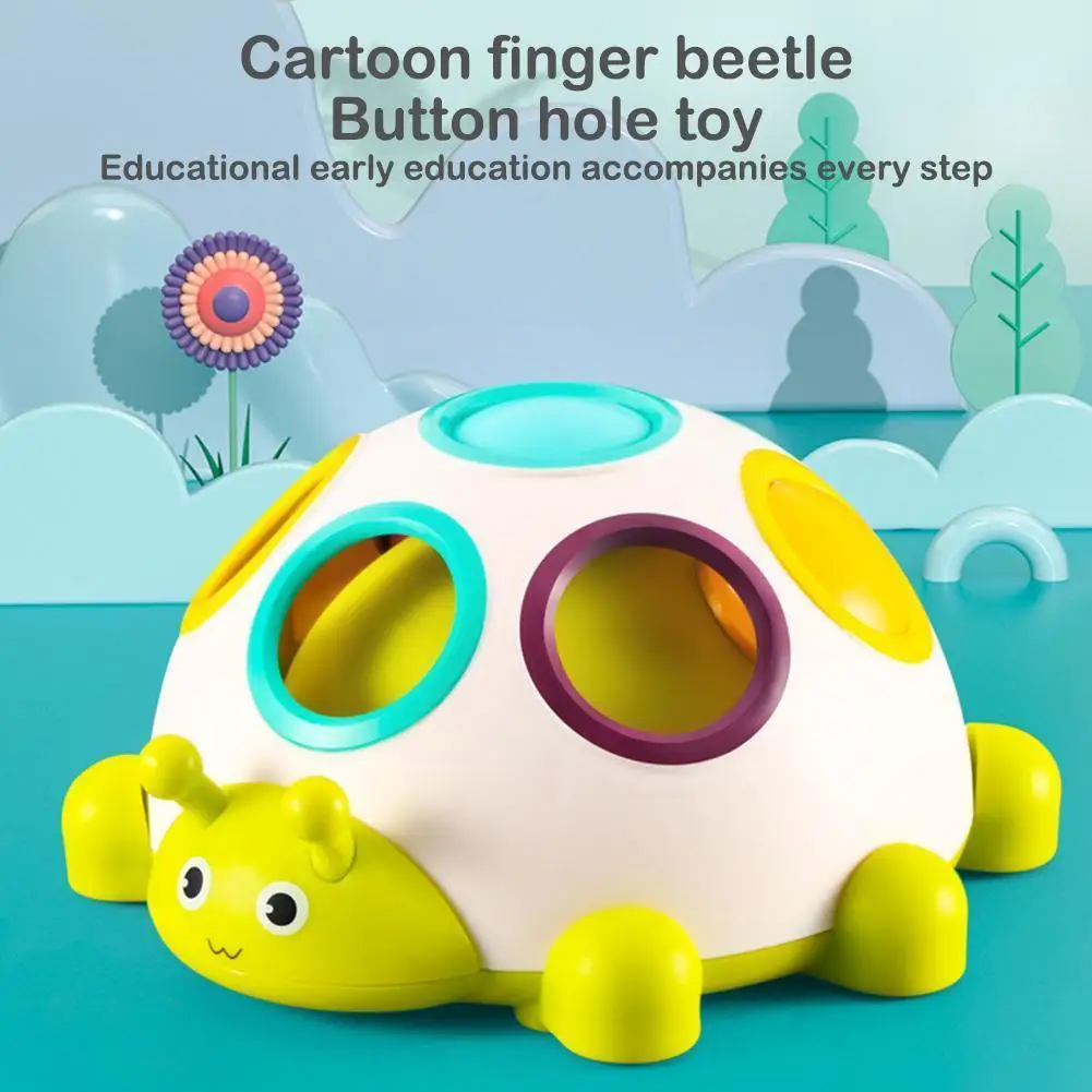 

Пазл для раннего развития детей, подходящая цветная игрушка, детская координация рук и глаз, подходящая игрушка для детей J7f5