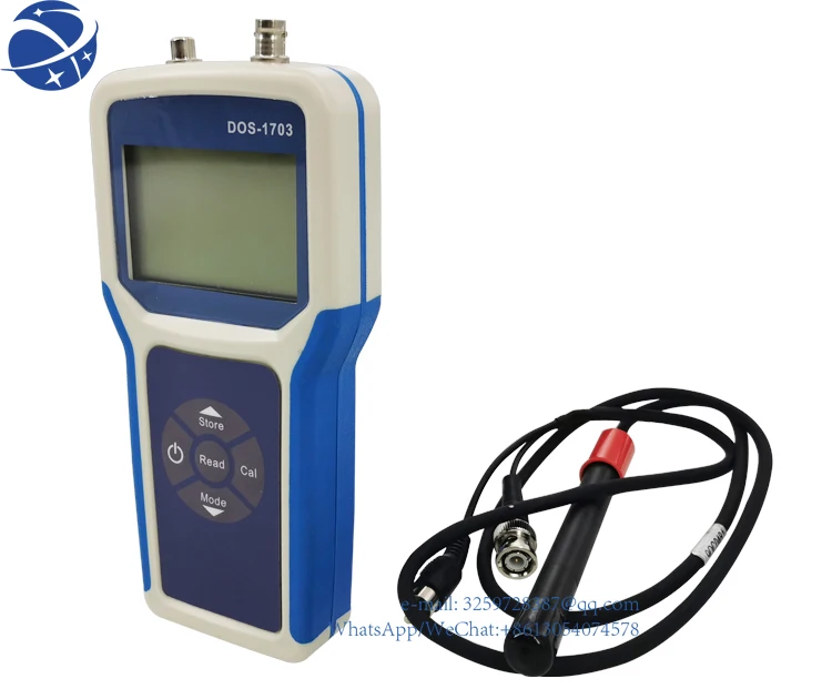 

Qlozone digital water dissolved oxygen meter aquaculture oxigen meters finger flow sensor