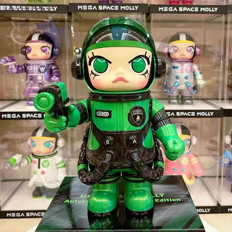 Новинка оригинальная модель автомобиля SportsCar Mega Space Молли 400% фигурка зеленая Spyder