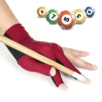 new high elastic non slip wear resistant breathable three finger leak finger billiard gloves billiard gloves wholesale