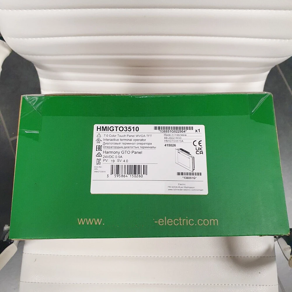 7-дюймовый широкоэкранный цветной сенсорный экран 65k для Schneider HMIGTO3510