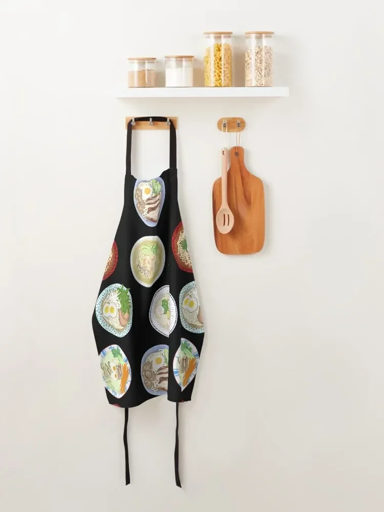 Фартук с лапшой рамэн кухонные специальные аксессуары кухонная ручка для женщин