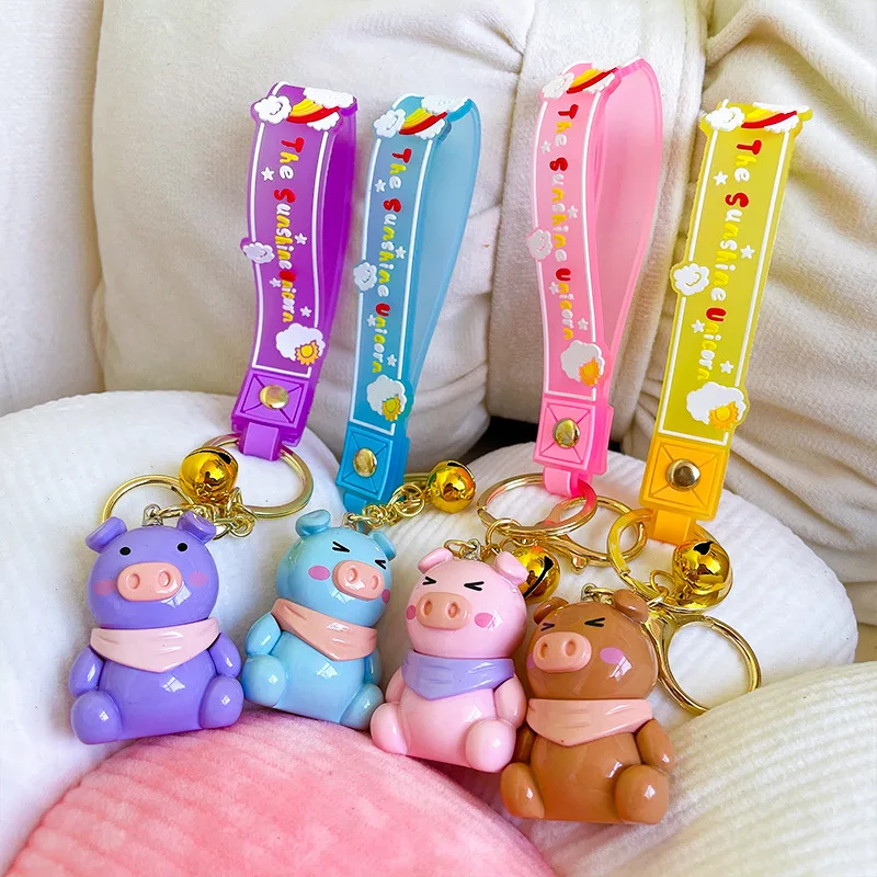 Новый акриловый мультяшный шарф Оригинальная кукла женская сумка подвеска