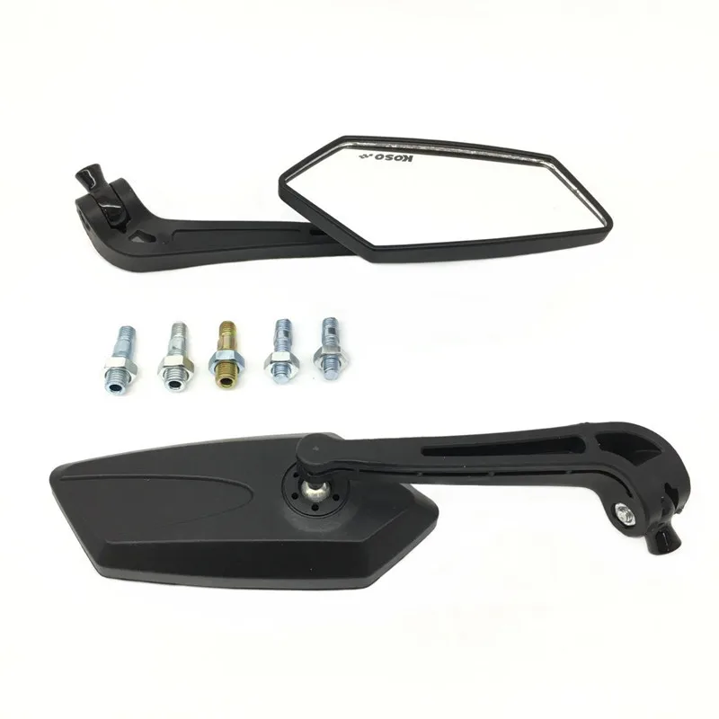 Мотоциклетное универсальное зеркало KOSO 8 мм 10 скутер E-Bike Cafe Racer Ретро Зеркала