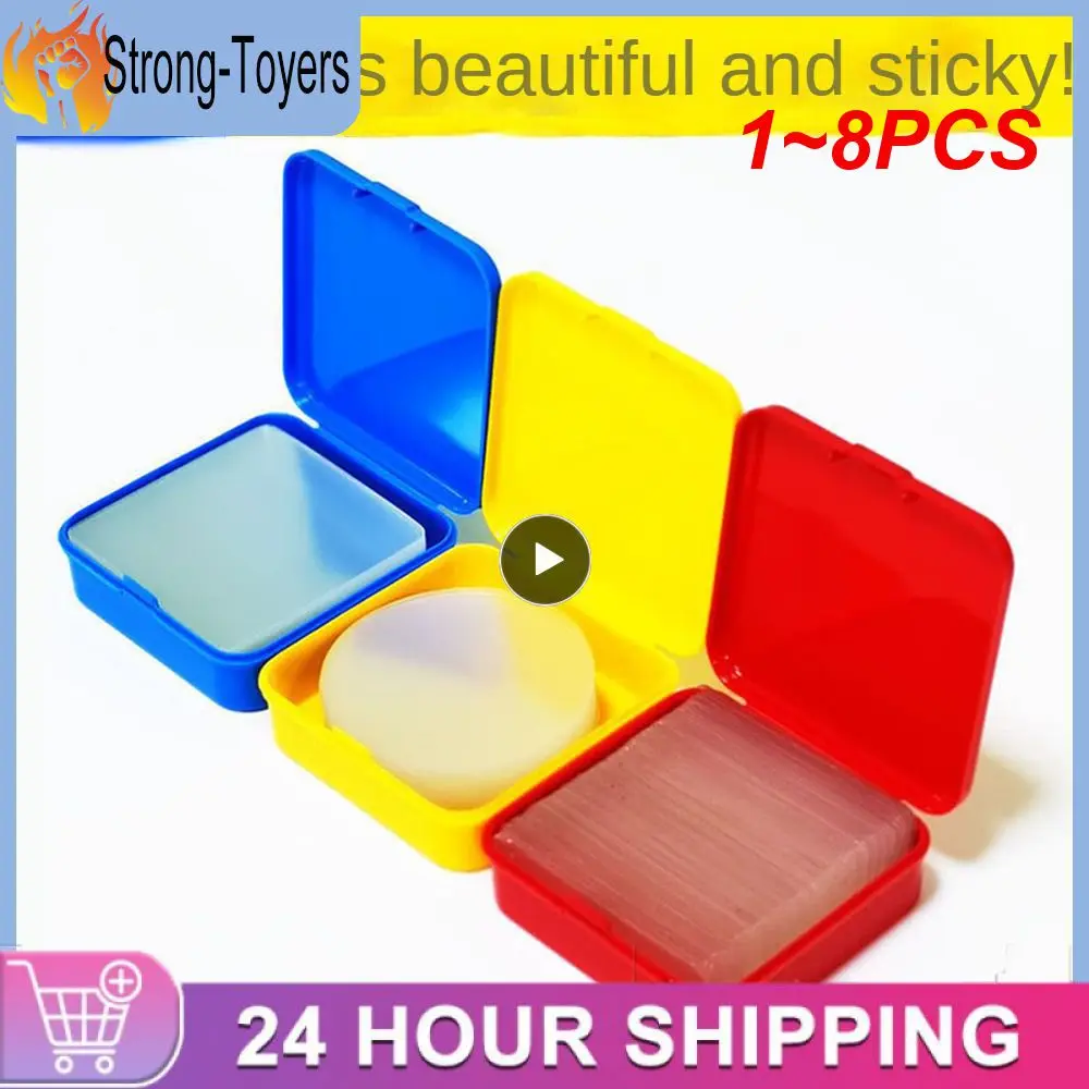 

1-8 шт./набор, двусторонние прозрачные клейкие ленты, не оставляющие следов