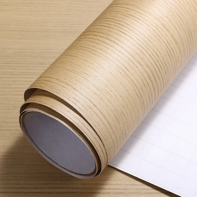 

Imitation wood stickers yellow coarse grained wood wallpaper wallpaper solid wooden shoes cabinet wine renovation simulation i