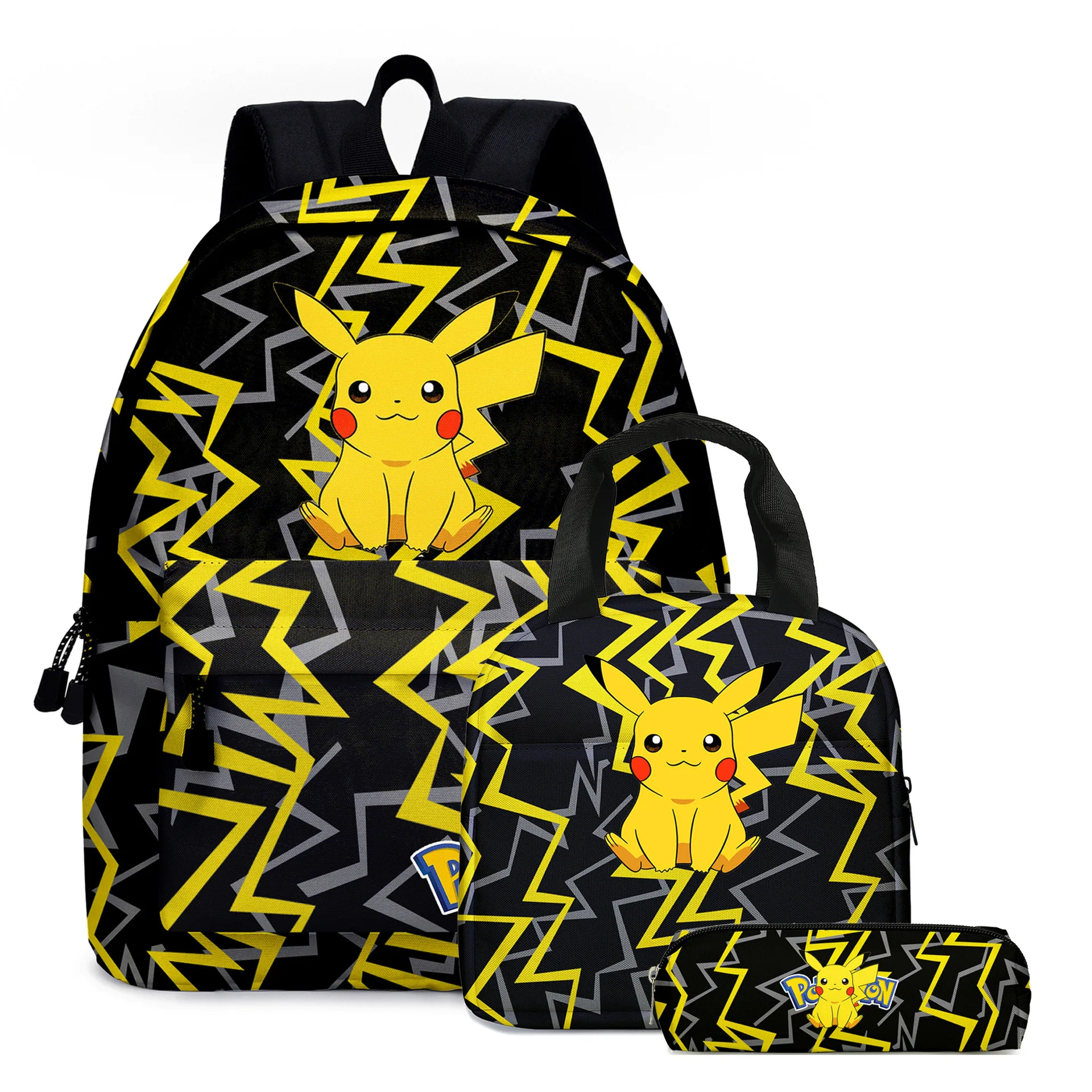 

Japanese Anime Elf Backpack Three-piece Backpack Computer Bag Wallet 3D Printing Primary and Secondary School Students Backpack