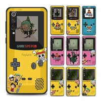 anime one piece luffy game boy phone case for xiaomi mi 9 9t pro se mi 10t 10s mi a2 lite cc9 pro note 10 pro 5g soft silicone