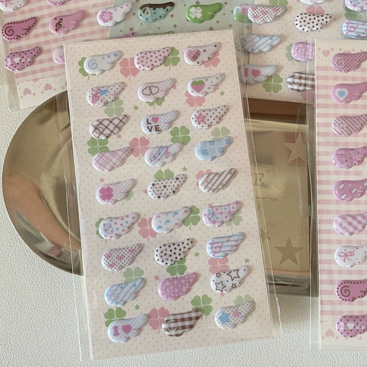 

МИНКЫС наклейки с пузырьковыми крыльями