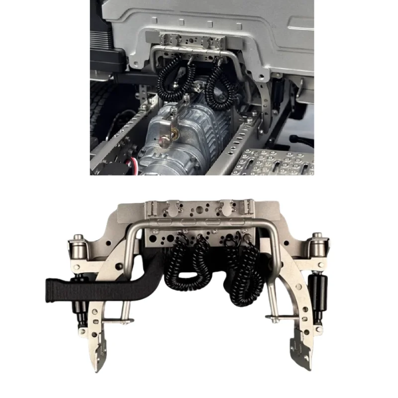 Передняя Пряжка корпуса автомобиля для 1/14 Tamiya RC Truck MAN TGS LESU Scale Club части трактора