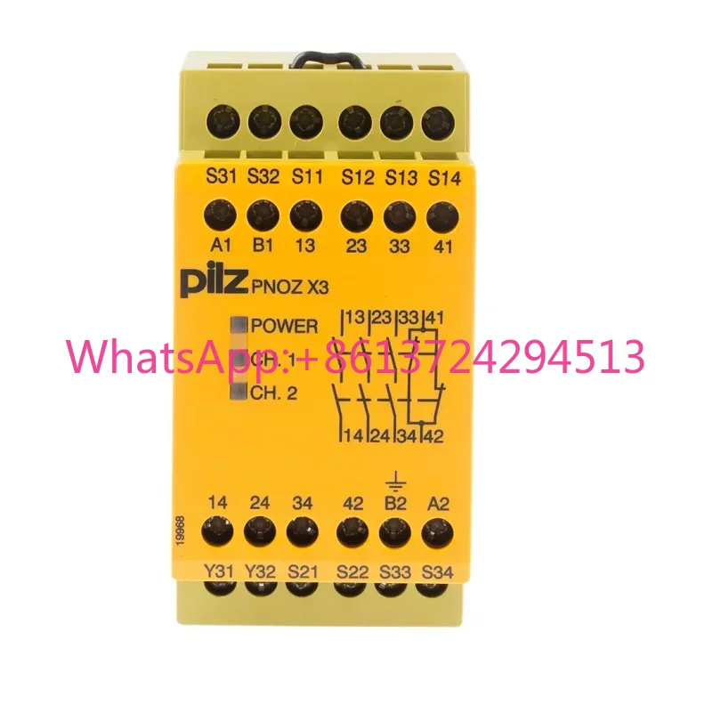Новое оригинальное реле безопасности Pilz PNOZ X3 X3P X4 774318 774310 774314 777310 777313 774730 774738