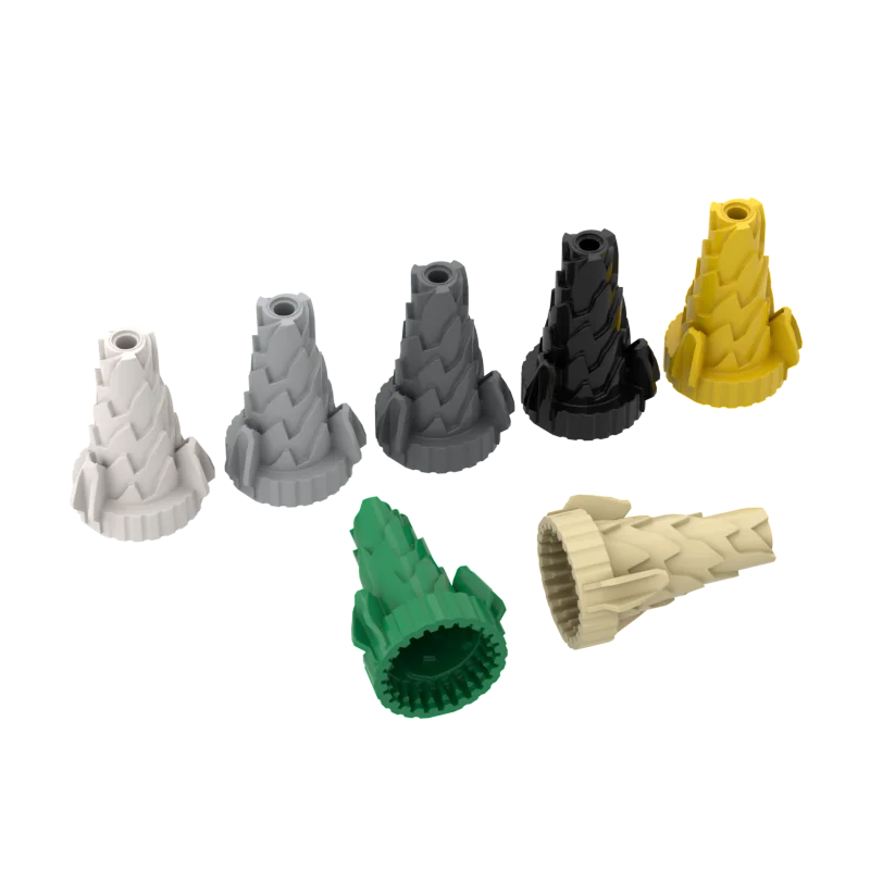 

1PCS Replaceable Assembles Particles Compatible 64713 4X6X4.2 Spiral Serrated Step Building Blocks DIY Bricks Parts Toys