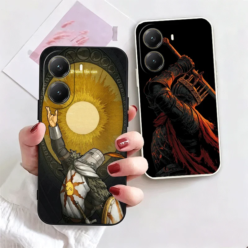 Фото Мягкий чехол для телефона D-Darks S-Souls Game для Xiaomi Poco M8 X7 X8 Pro Max X6 X5 X3 F7 F8 Ultra M7 Redmi 15C 15 14C 13C 13 12C 12 Cou №1
