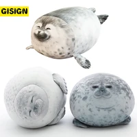 20304060cm angry blob seal kawaii sea lion soft doll plush toys cute stuffed toy baby sleeping throw pillow gift for kid girl