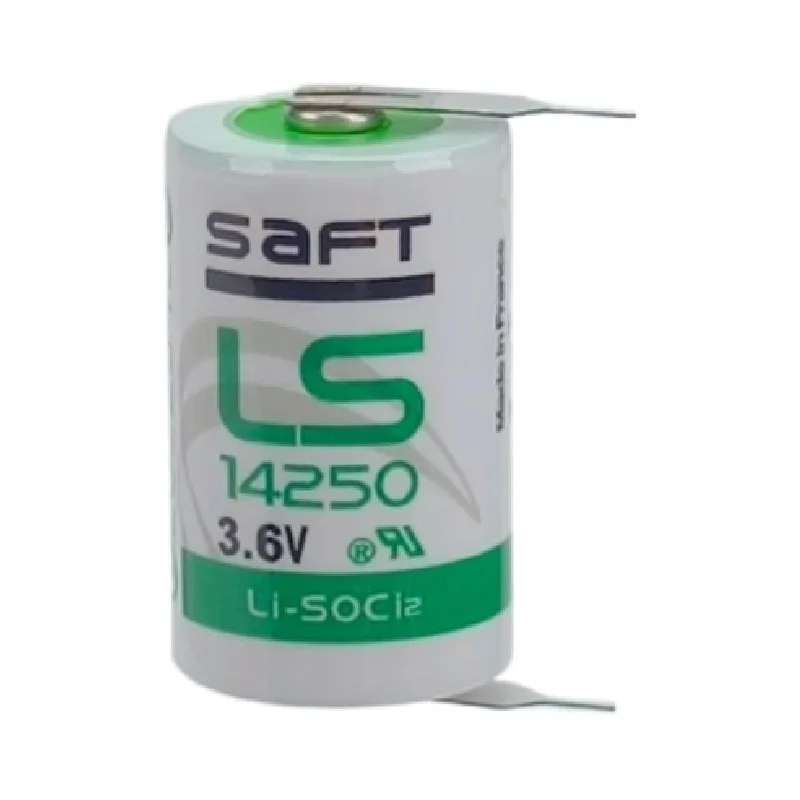 2 шт./лот SAFT LS14250 аккумулятор 1/2AA 3 6 В 1200 мАч для ПЛК с индивидуальной вилкой