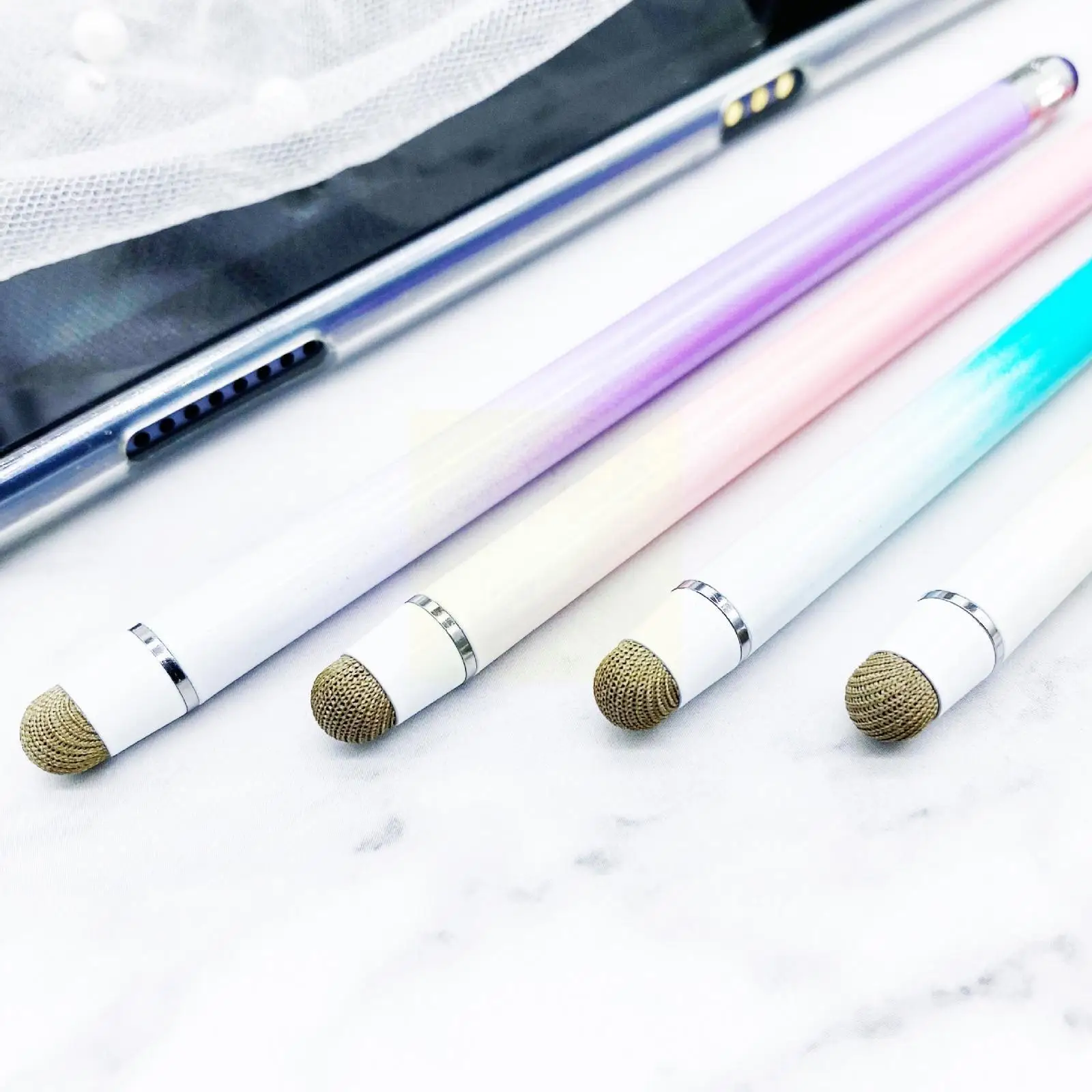 

Universal Stylus Pens For Screens Sensitivity Capacitive Stylus 2 In 1 Screen Pen For Tablets H3y6