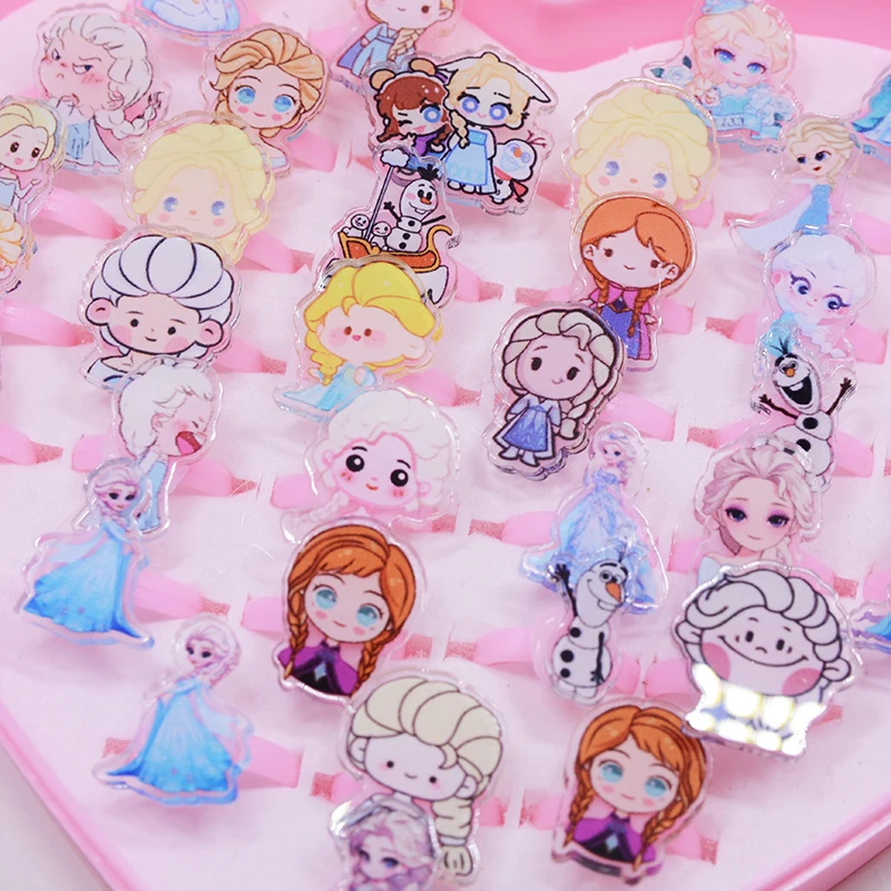 Кольца из мультфильма Холодное сердце для девочек 10/20 шт.