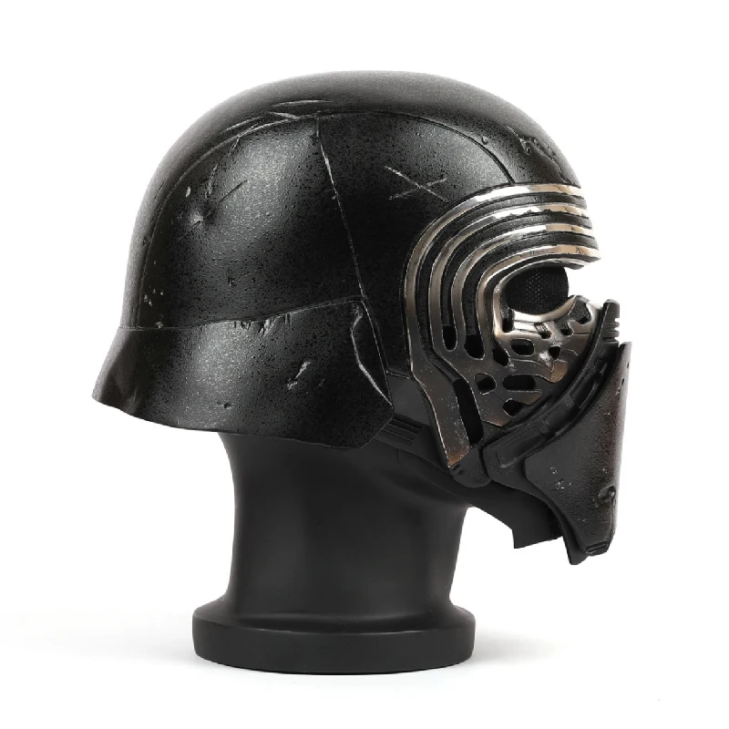 Фото Шлем TFA Kylo Ren из фильма «Звездные войны», электрический переключатель для открывания и закрывания зала с боевым повреждением и звуковым эффе... №2