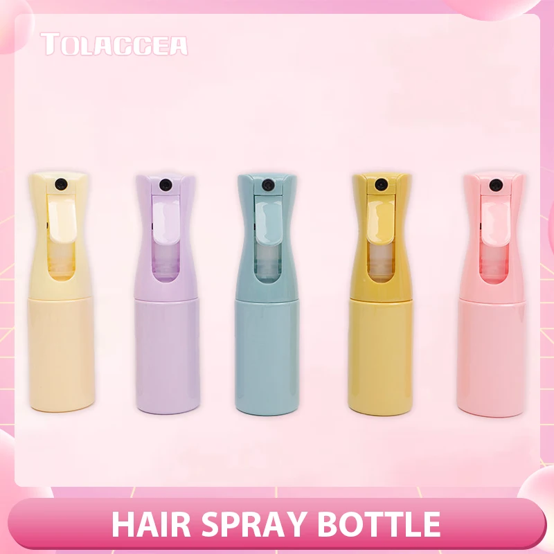 

New 200ml/300ml Hairdressing Spray Bottle Hair High Pressure Spray Bottle Continuous Spray Watering Can Hair Stylist Automatic