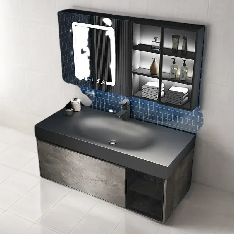 Туалетный столик мебель для ванной комнаты роскошные колонны хранения