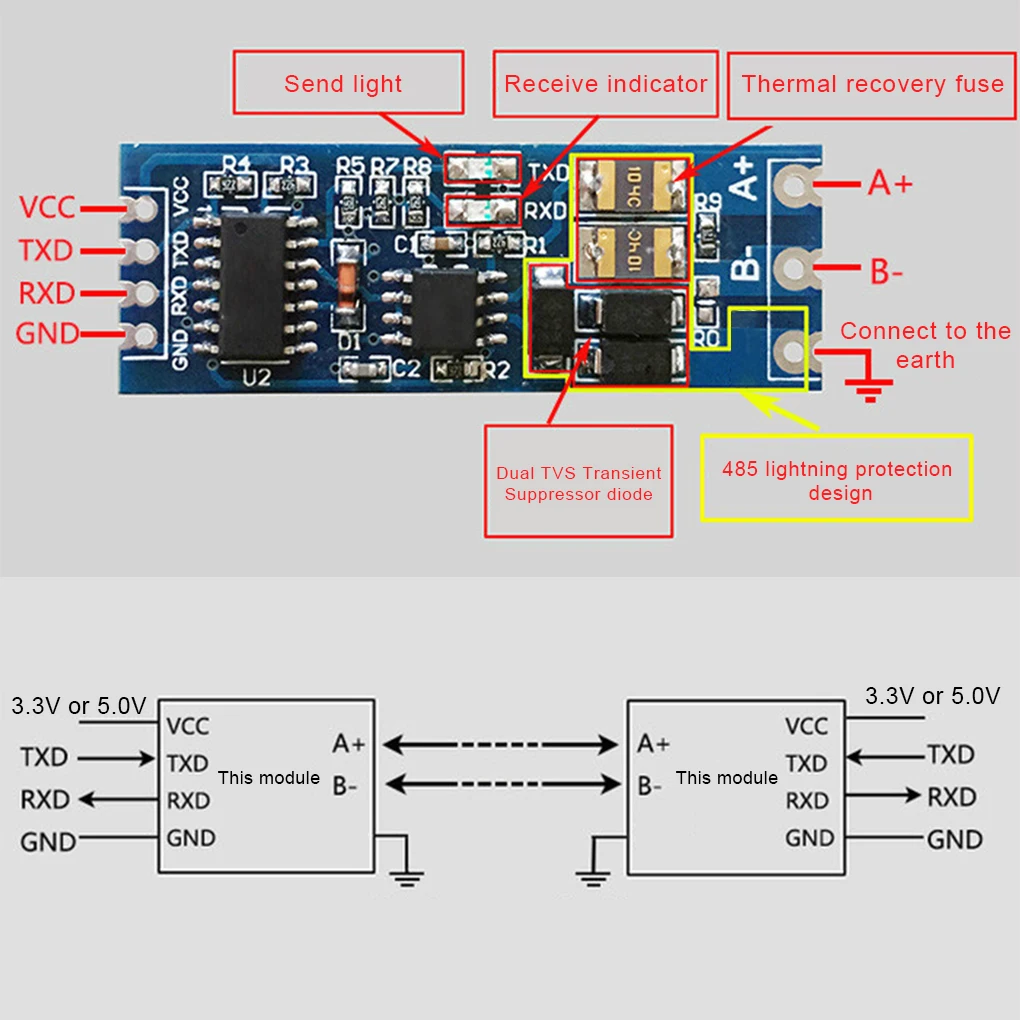 

Module Modules Power Supply Converter Easy to Use and Install Electrical Home