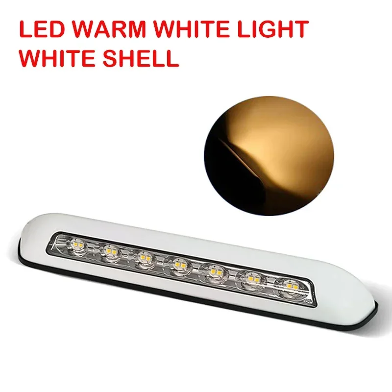 

12 В/24 В светодиодный тент для крыльца, водонепроницаемый дом на колесах, караван, внутренние настенные светильники, световая панель, фургон, кемпер, прицеп, аксессуары для автофургона