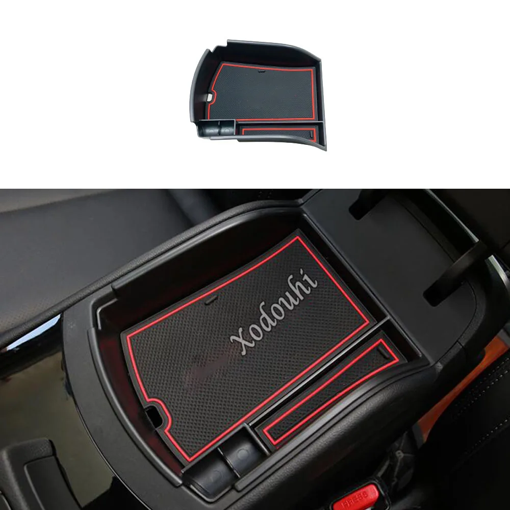 

For Hyundai Santa Fe Santafe 2019 2020 2021-2024 Sticker Plastic Storage Trim Container Center Console Cup Holder Gear Box Frame