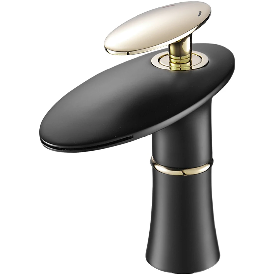 

Hot and cold basin faucet washbasin waterfall faucet all-copper creative bathroom toilet sink basin household
