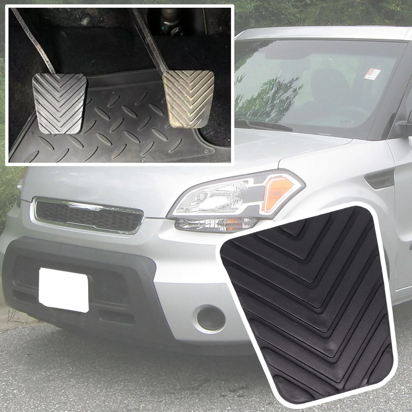 

Car Brake Clutch Foot Pedal Pad Cover Replacement Parts For Kia Soul AM PS 2009 2010 2011 2012 2013 2014 2015 2016 2019