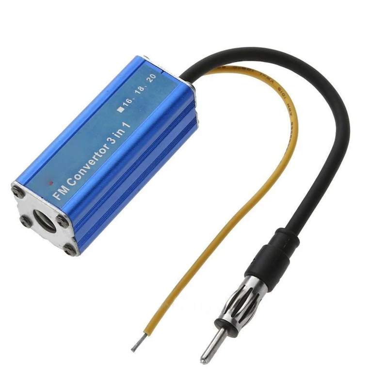 Band Expander 12v Car Antenna Frequency Converter 76 90mhz Stereo Universal Metal Changer Easy Install