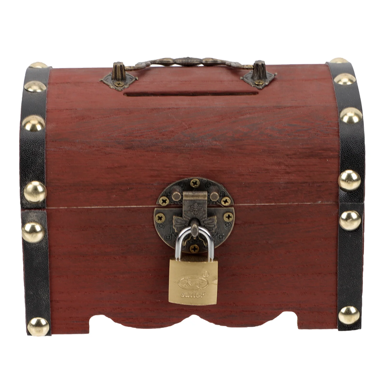 

Копилка для денег, деревянная копилка с сокровищами, копилка для монет, сундук для хранения ювелирных изделий, Деревянная Детская копилка, к...