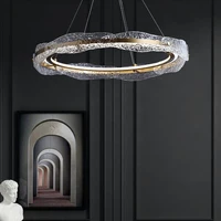 new luxury chandelier modern nordic crystal glass living room bedroom dinningroom suspension light designer led pendant lighting