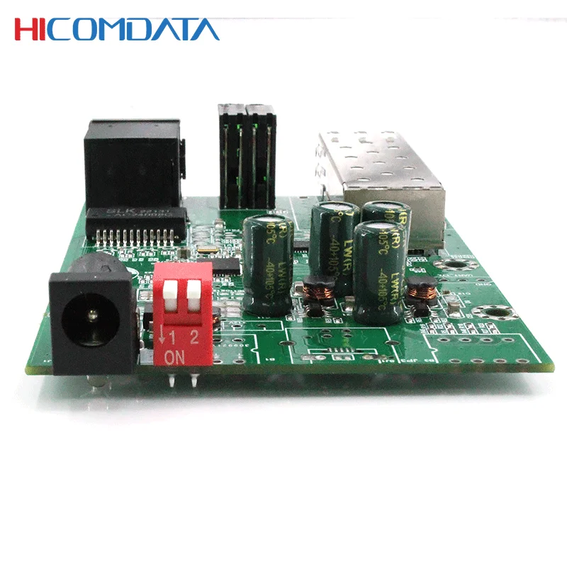 Оптический преобразователь HICOMDATA Media 2 5g гигабитный волоконно-оптический Sfp Ethernet