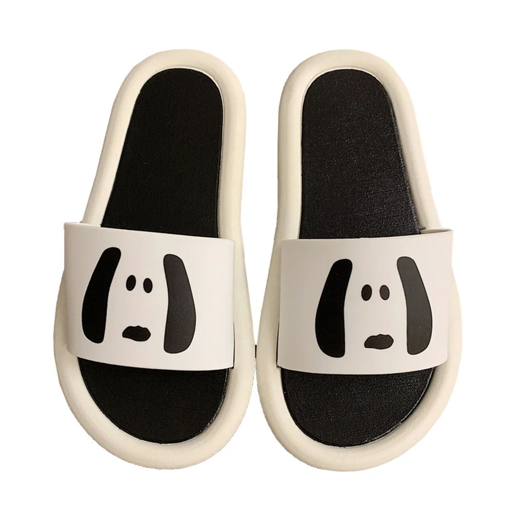 2023 Women's Slippers Summer Four Seasons Indoor Home Sandals and Slippers Cute Cartoon Cute Dog House Slippers Funny Shoes