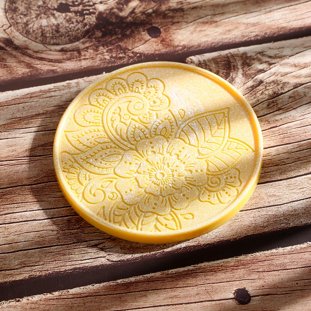 Силиконовая форма для подставки в виде мандалы формы забрасывания цветов из